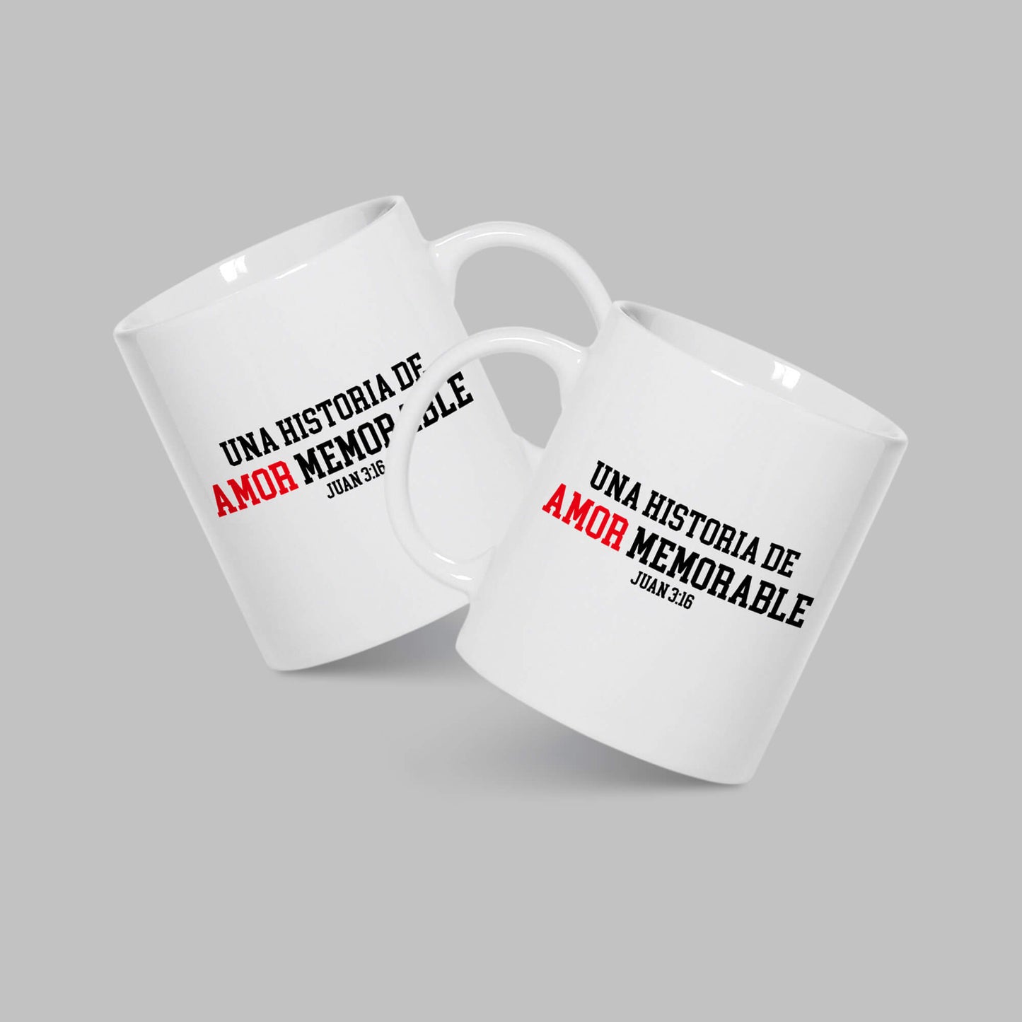 Una Historia de Amor Memorable 11oz. White Mug | Grace & Fire Designz