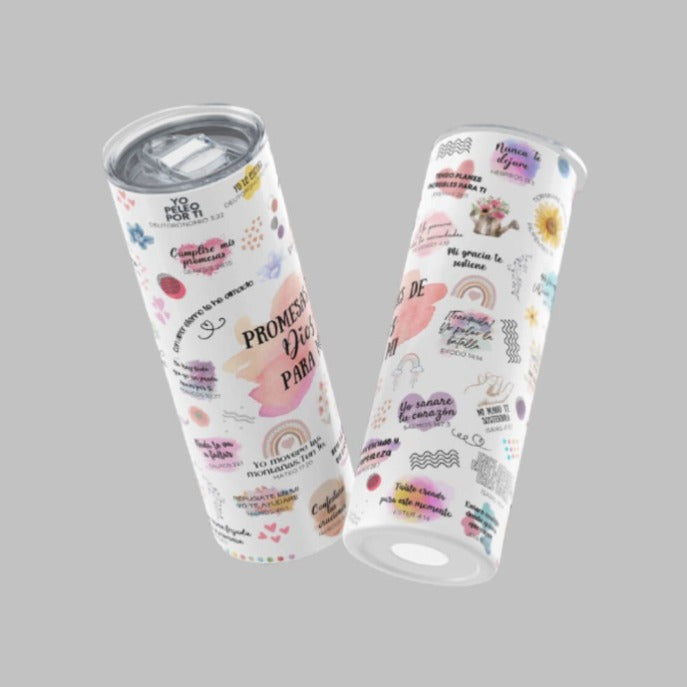 Promesas de Dios (Mujer) 20oz. Tumbler 