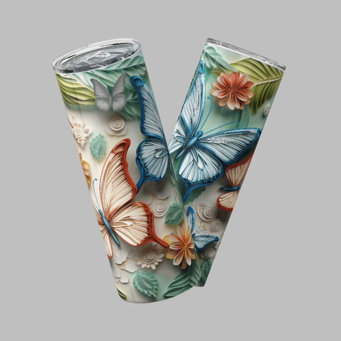 3D Spring Butterflies | Grace & Fire Designz