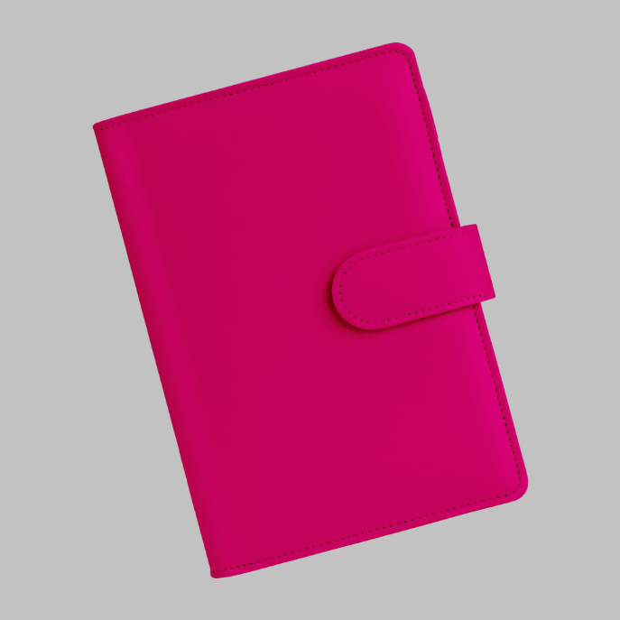 Custom Budget Binder Hot Pink - 10 Color Choice | Grace & Fire Designz