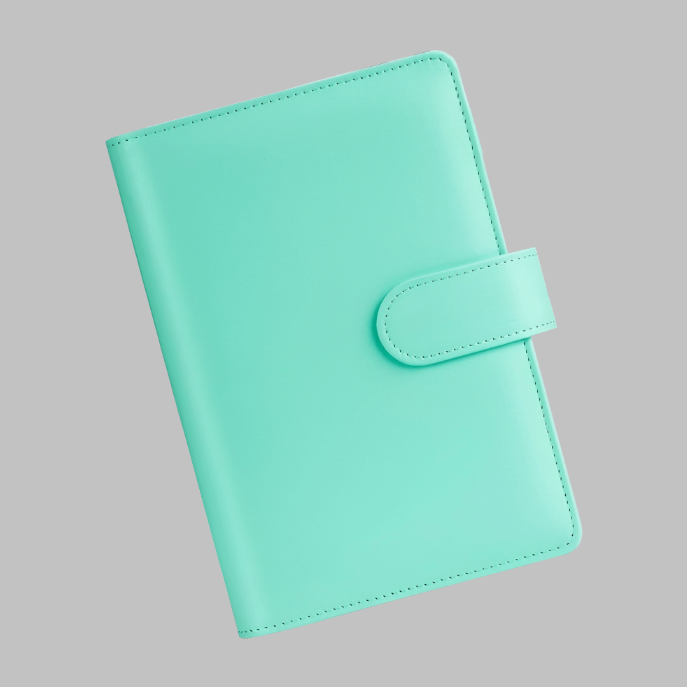 Custom Budget Binder Teal/Mint - 10 Color Choice | Grace & Fire Designz