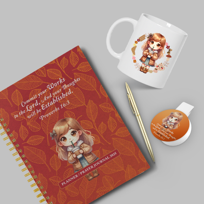 Coffee Girl Planner Bundle Set