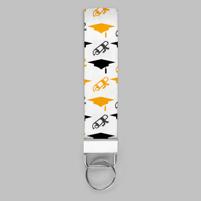 Graduation KeyFob Wristlet | Grace & Fire Designz