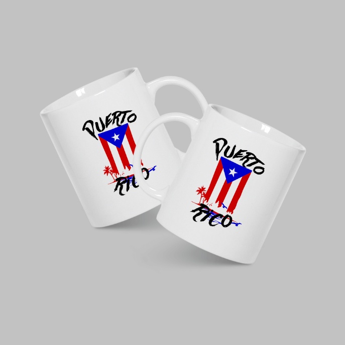 Puerto Rico 11oz. White Mug | Grace & Fire Designz