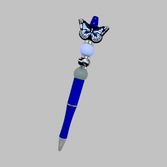 Butterfly beadable pen 