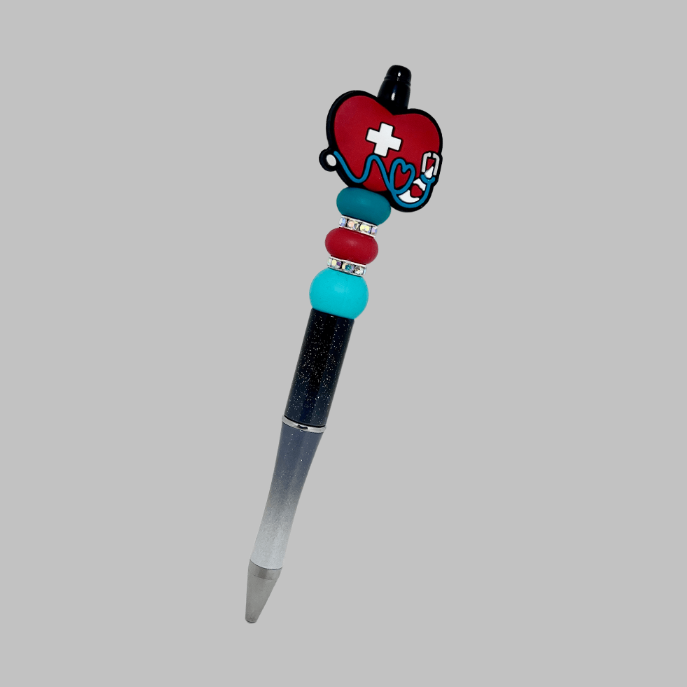 Nurse Beadable Pen | Grace & Fire Designz