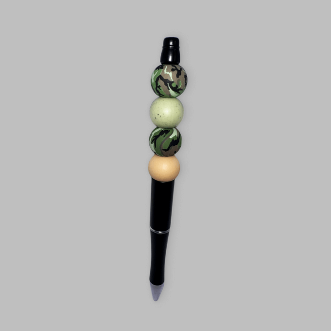 Camo Beadable Pen | Grace & Fire Designz