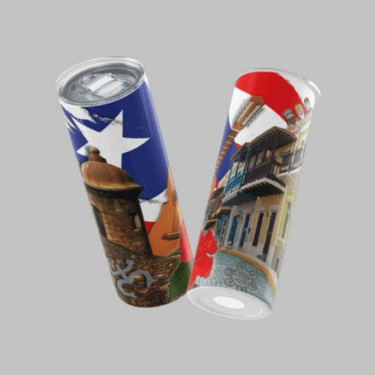 Puerto Rico Design # 1 20oz. Tumbler